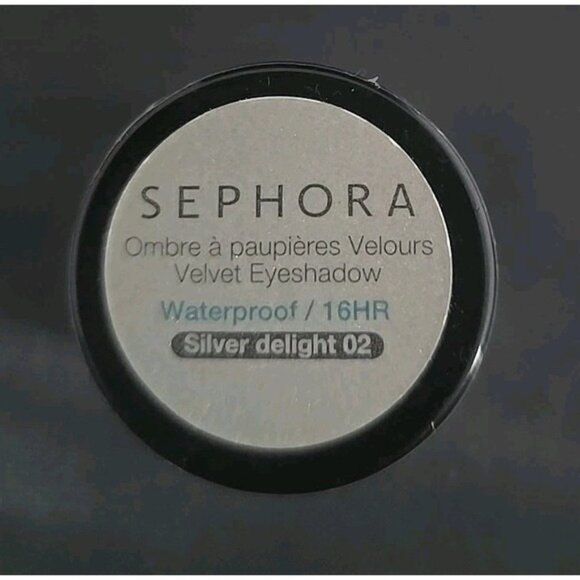Sephora Waterproof Eyeshadow Silver Delight 02 NEW SEALED - Picture 1 of 3